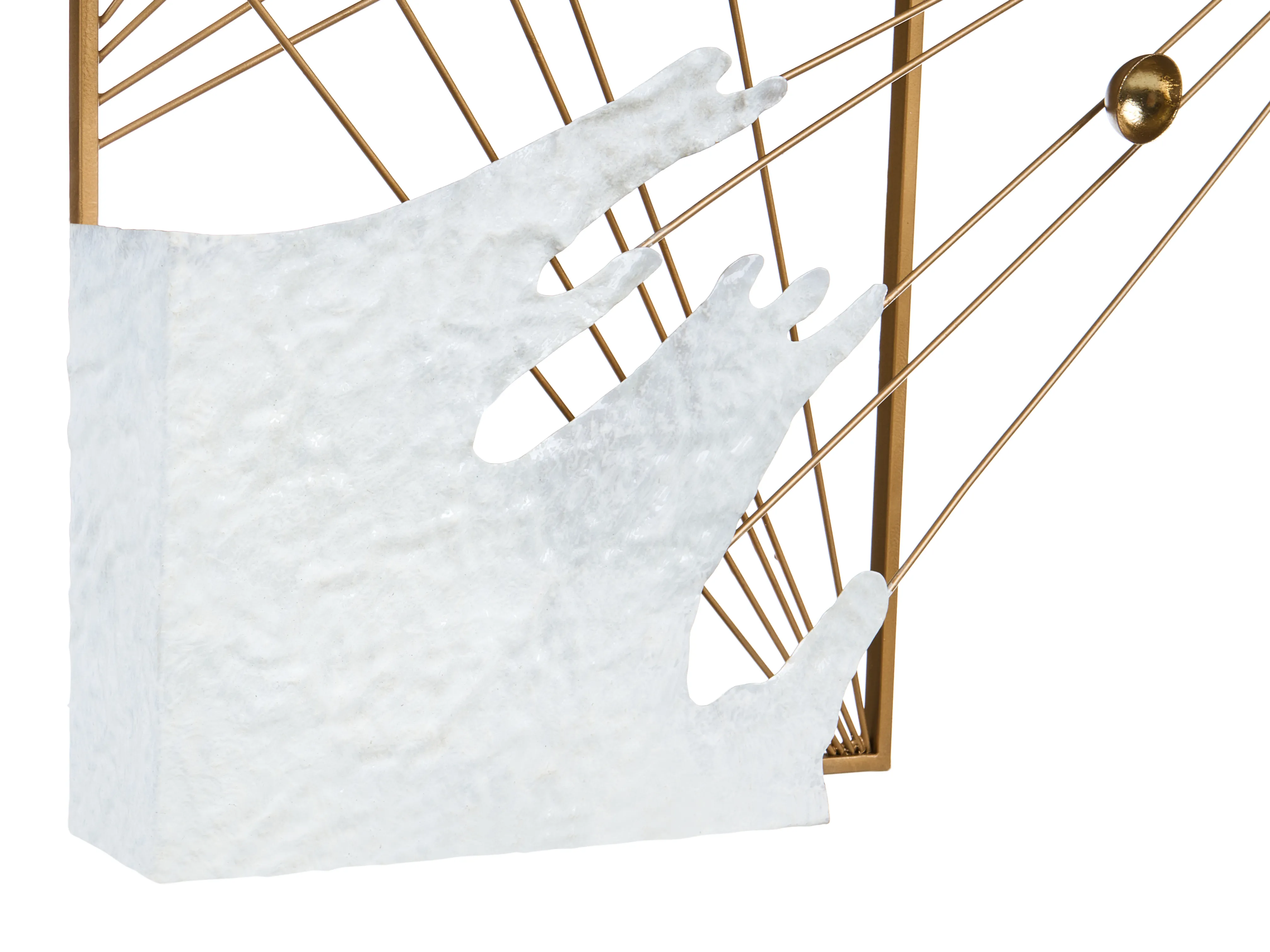 Wanddecoratie BALBRIGGAN Metaal 70 cm Meerkleurig