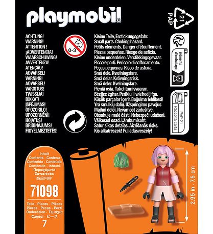 Playmobil Naruto - Sakura - 71098 - 7 Teile