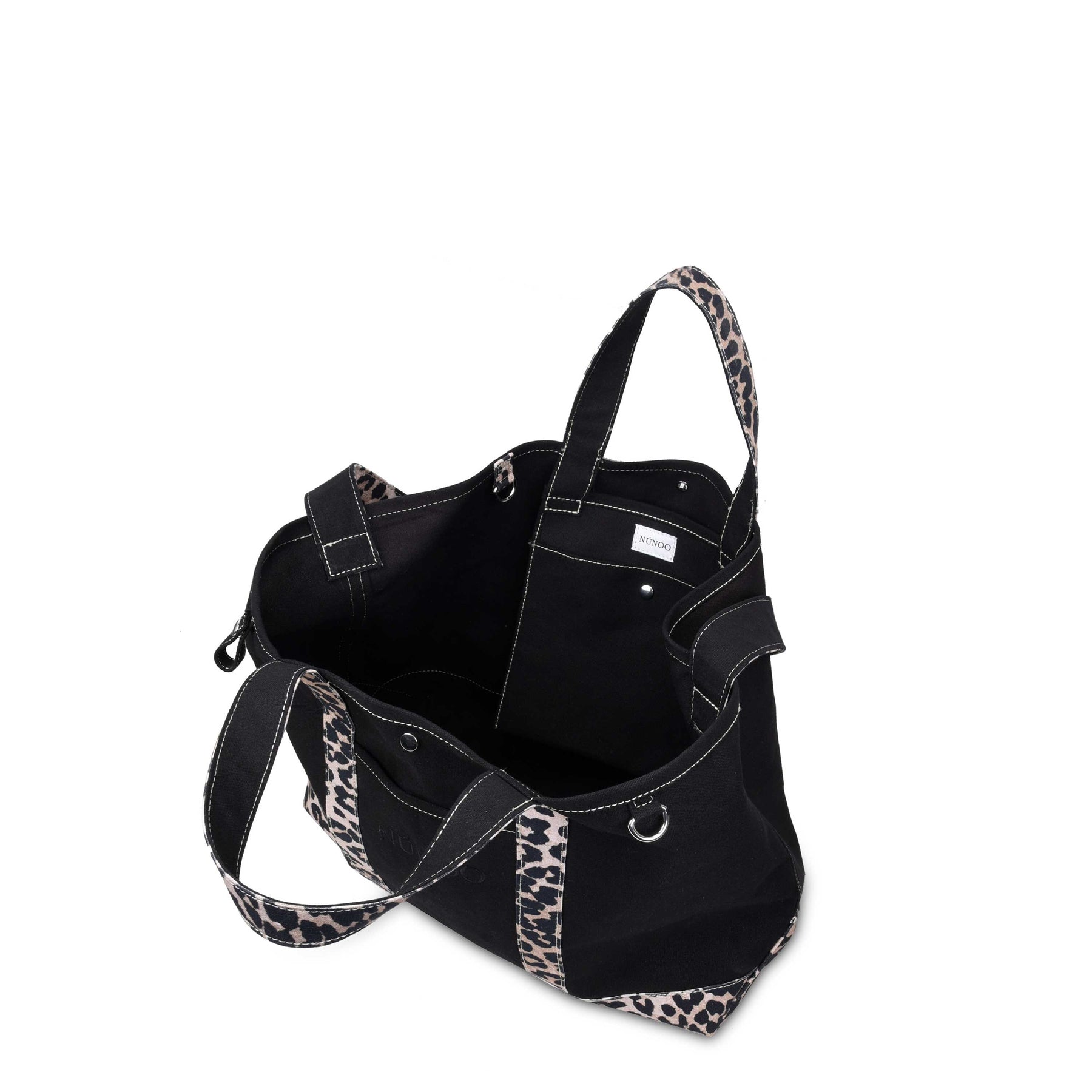 Núnoo Large Tote Recycled Canvas dots