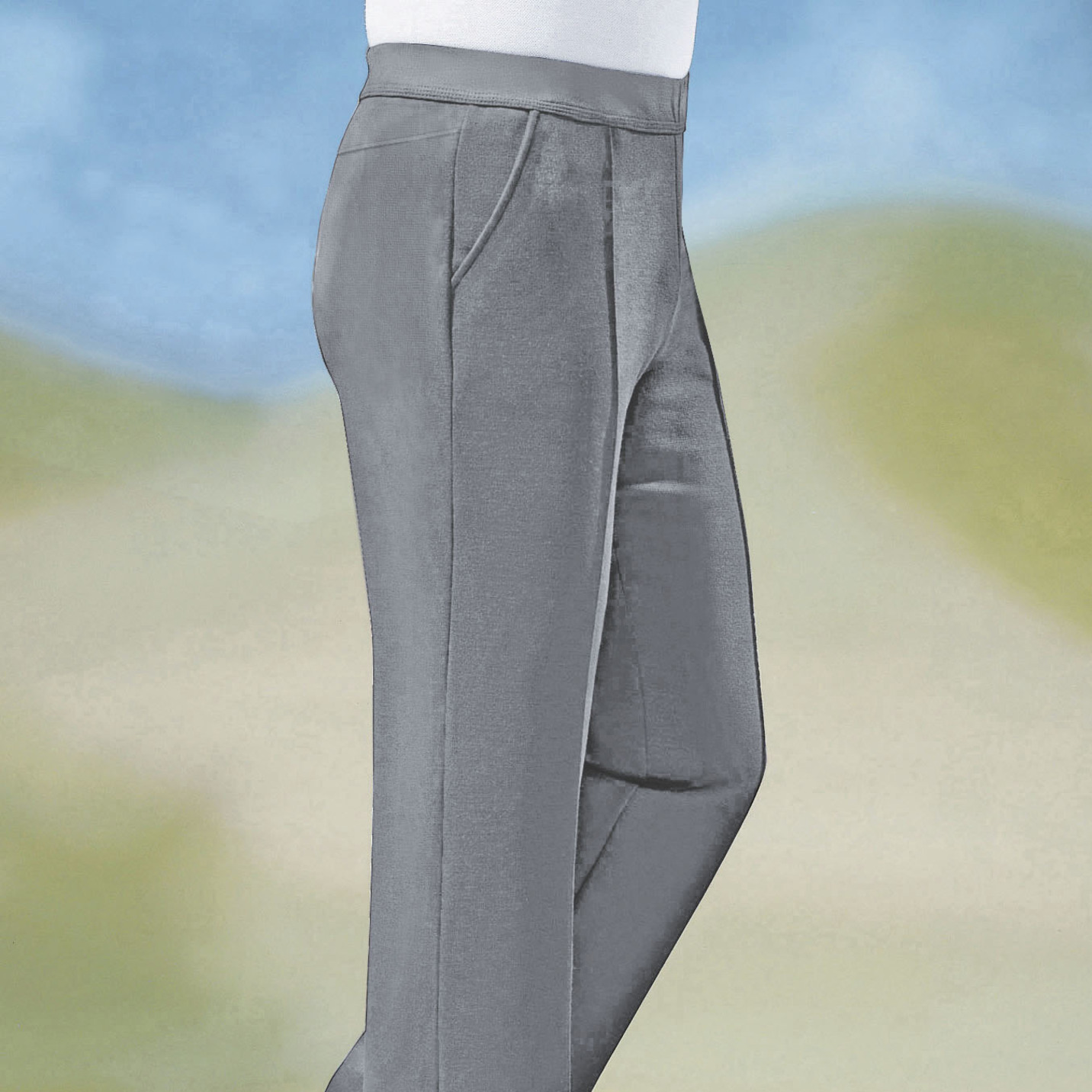 „Klaus Modelle“-Schlupfhose mit breitem Dehnbund in 6 Farben
