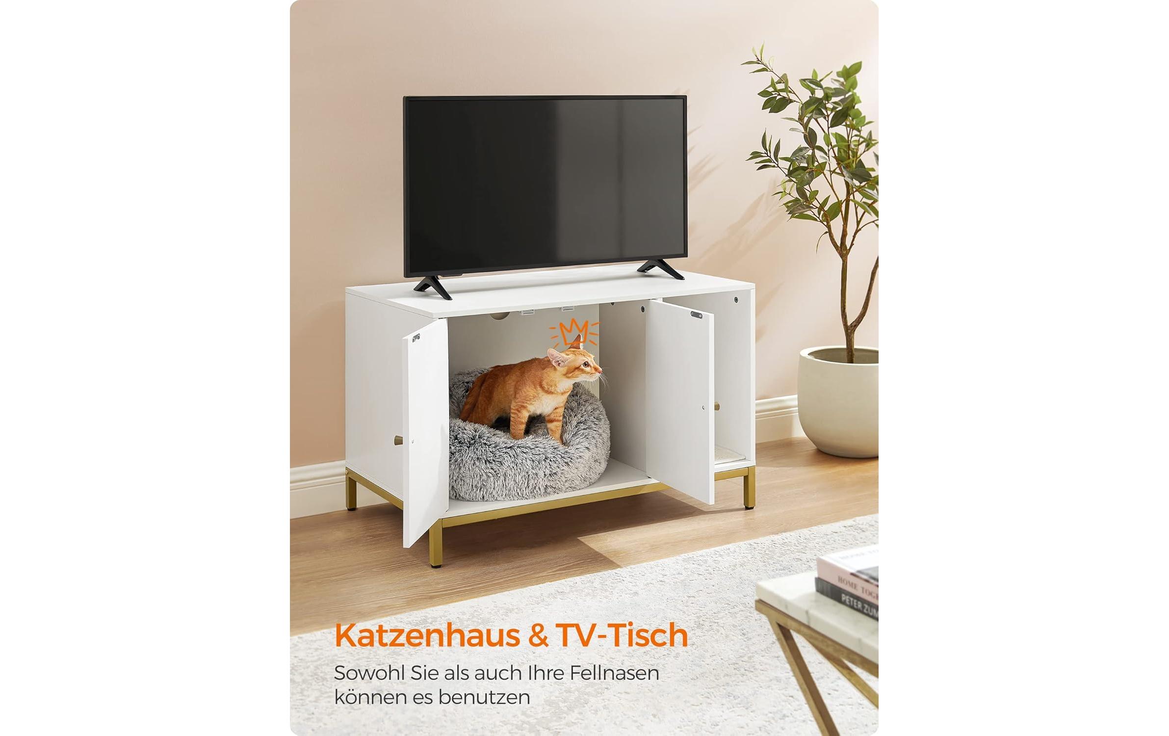 Katzenhaus für Katzentoilette 80 x 50 x 55 cmKatzenmöbel