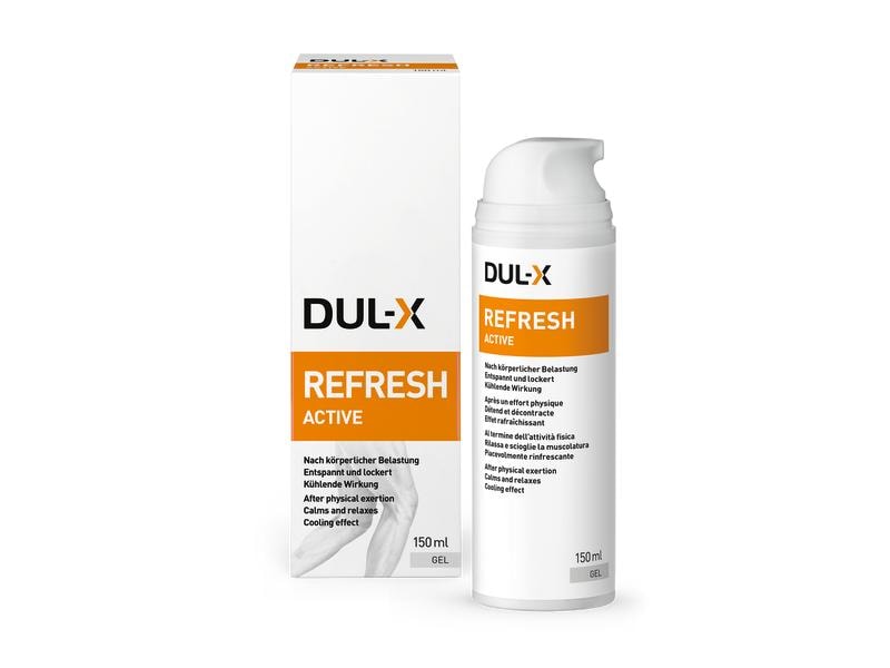 Dul-X Refresh Active Gel mit Dispenser 125 ml Gel zur Muskelentspannung