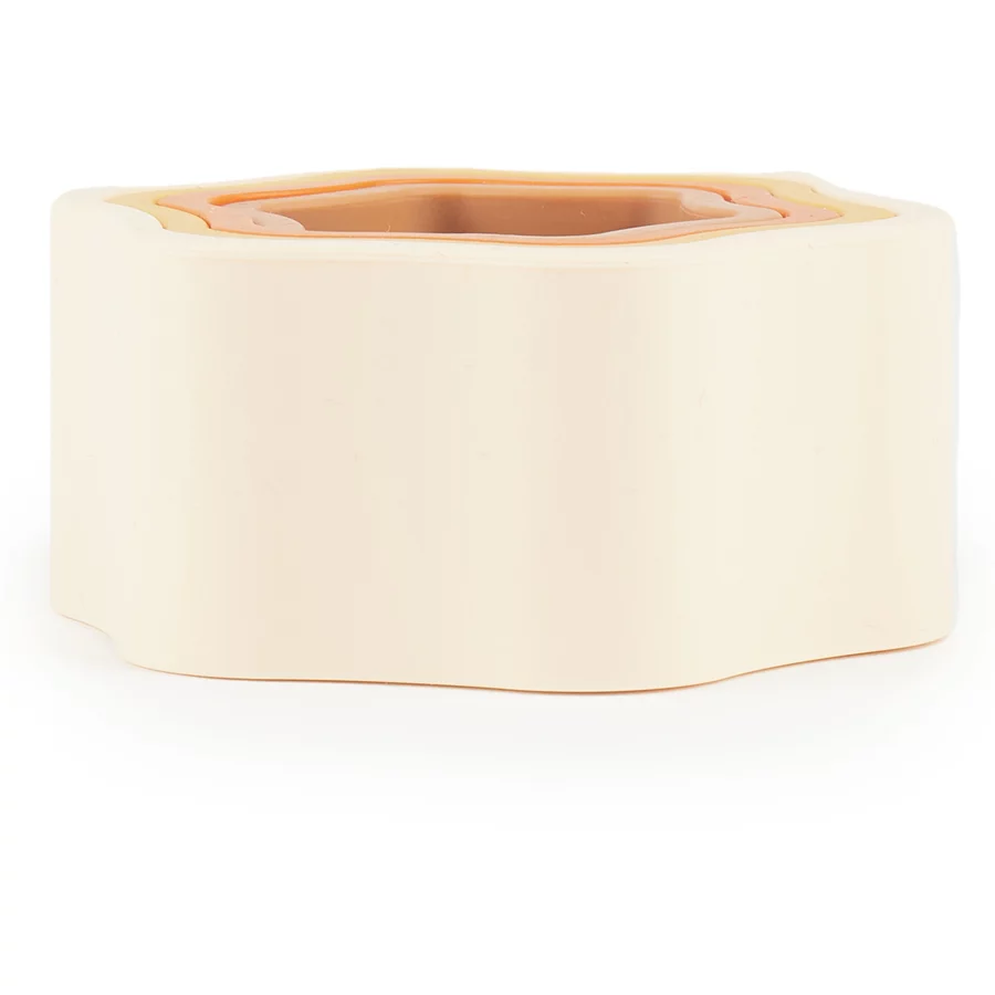bieco Silikon Stapelturm Blume Chocolate Bliss