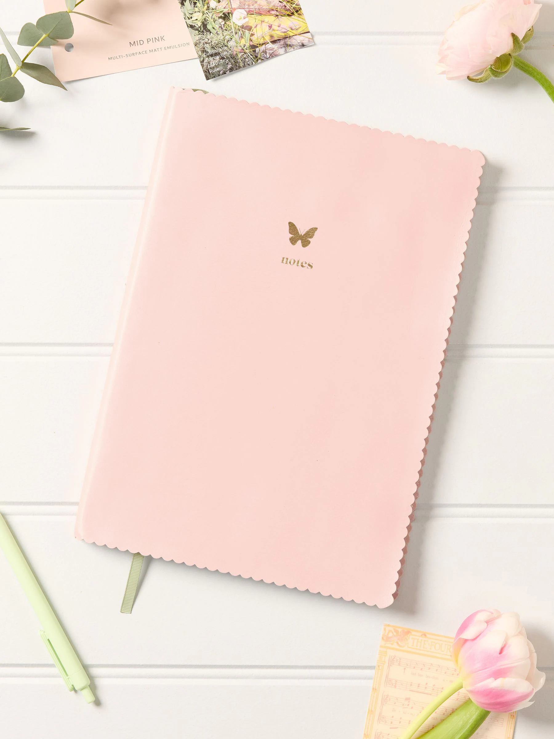 Notitieboek met lijntjes