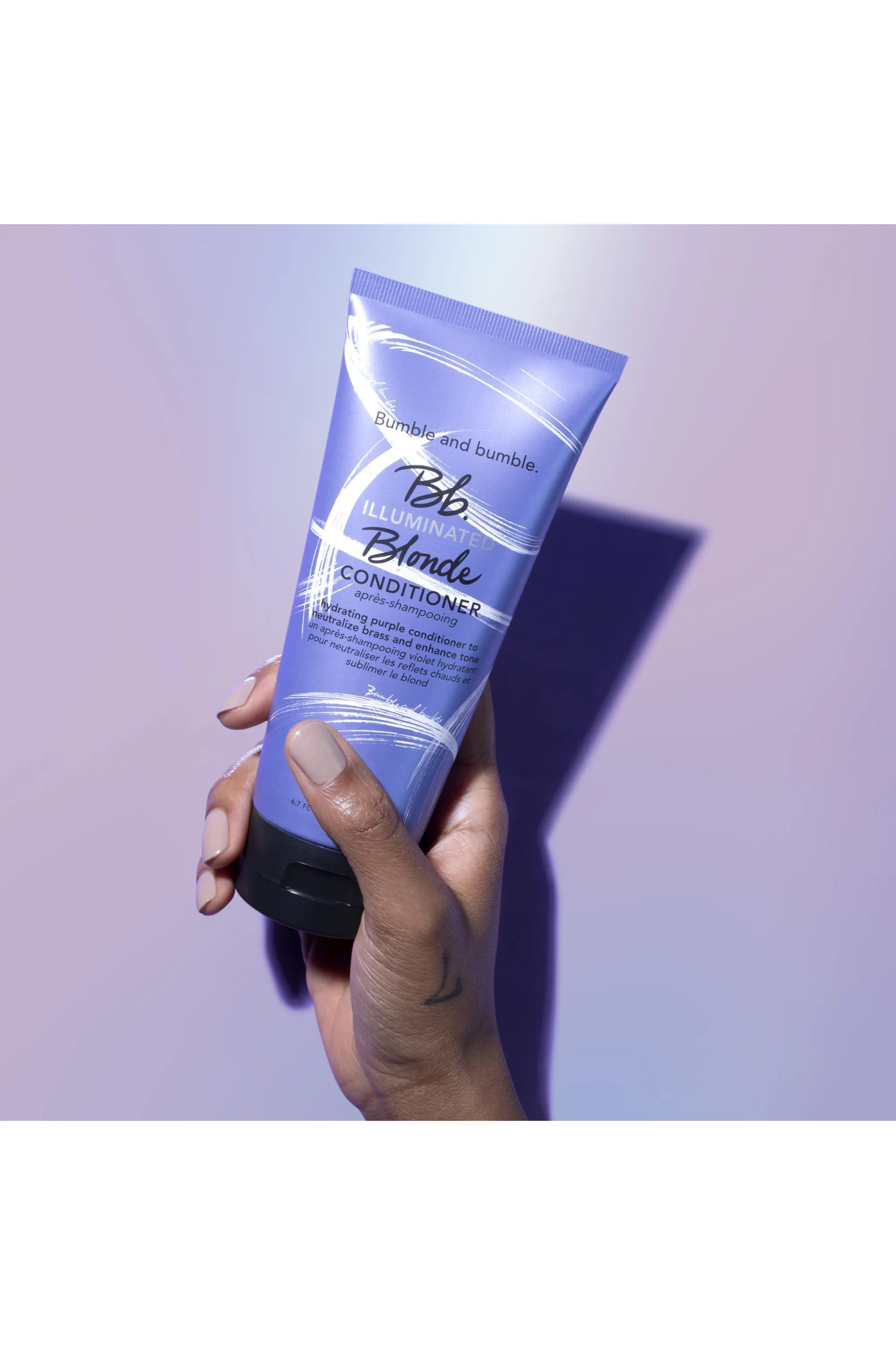 Bumble and bumble. Après-shampooing violet raviveur de blond Bb.Illuminated Blonde-200 ml