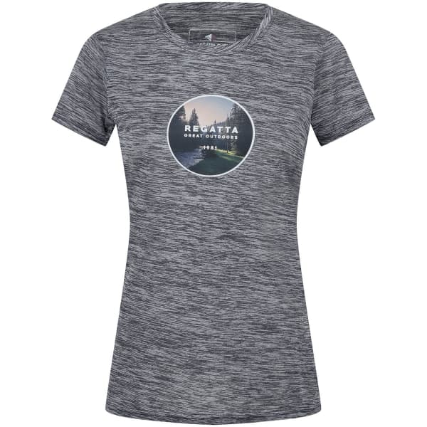 T-shirt randonnée REGATTA W FINGAL VII NAVY MARL