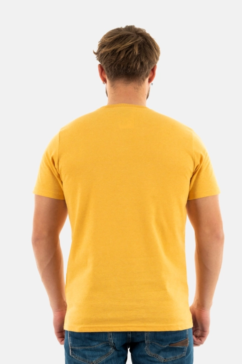 Tee shirt superdry classic vl heritage 2ai amber yellow marl