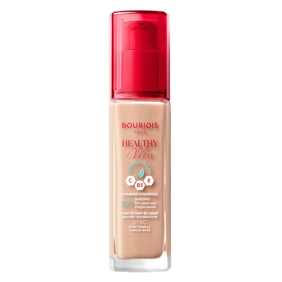 Bourjois Healthy Mix Clean Liquid Foundation 51.5C Rose Vanilla 30ml