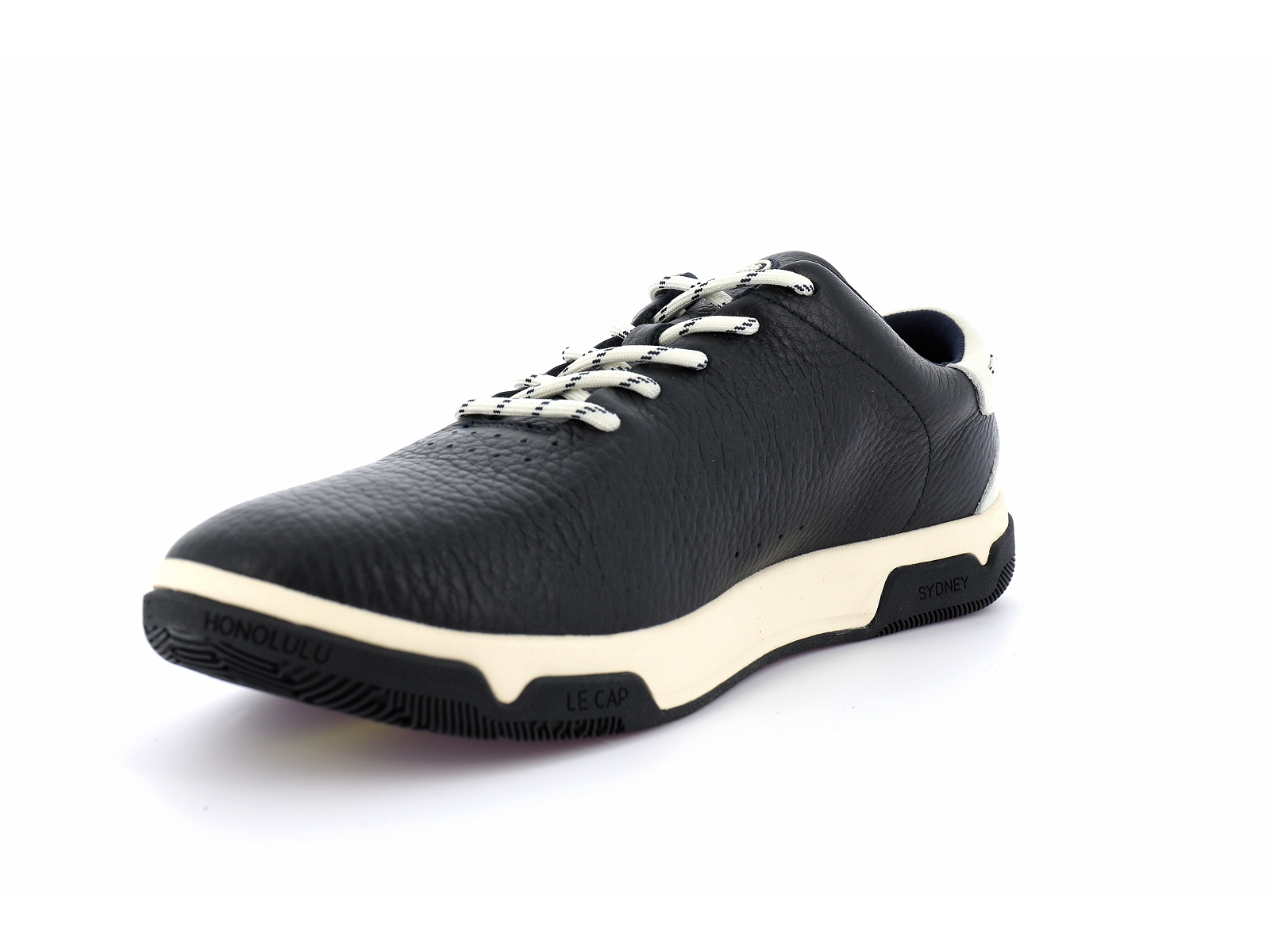 Tbs-GEDEONE Cuir Marine