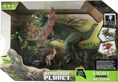 Dinosaur Legetøj Med Lyd Og Lys - #3 - Dinosaur Planet - Animal Universe
