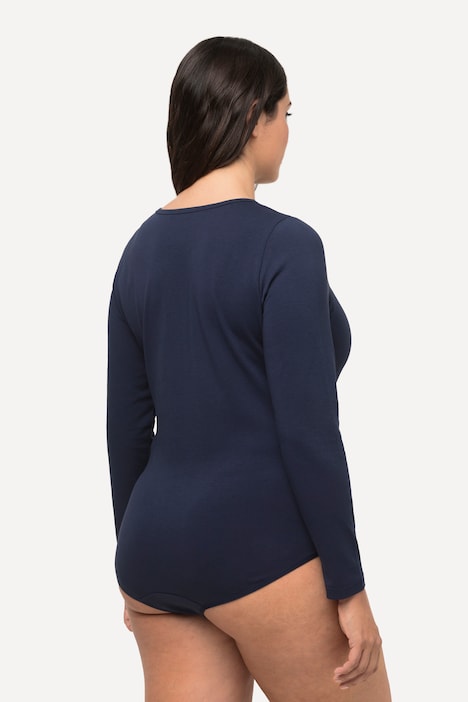 Body, Cut-Out, Slim, Langarm