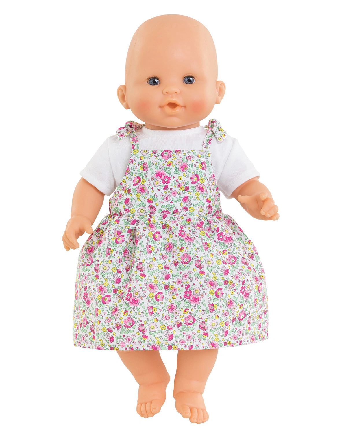 Puppenkleidung MON GRAND POUPON - KLEID BLUMENGARTEN (36cm)
