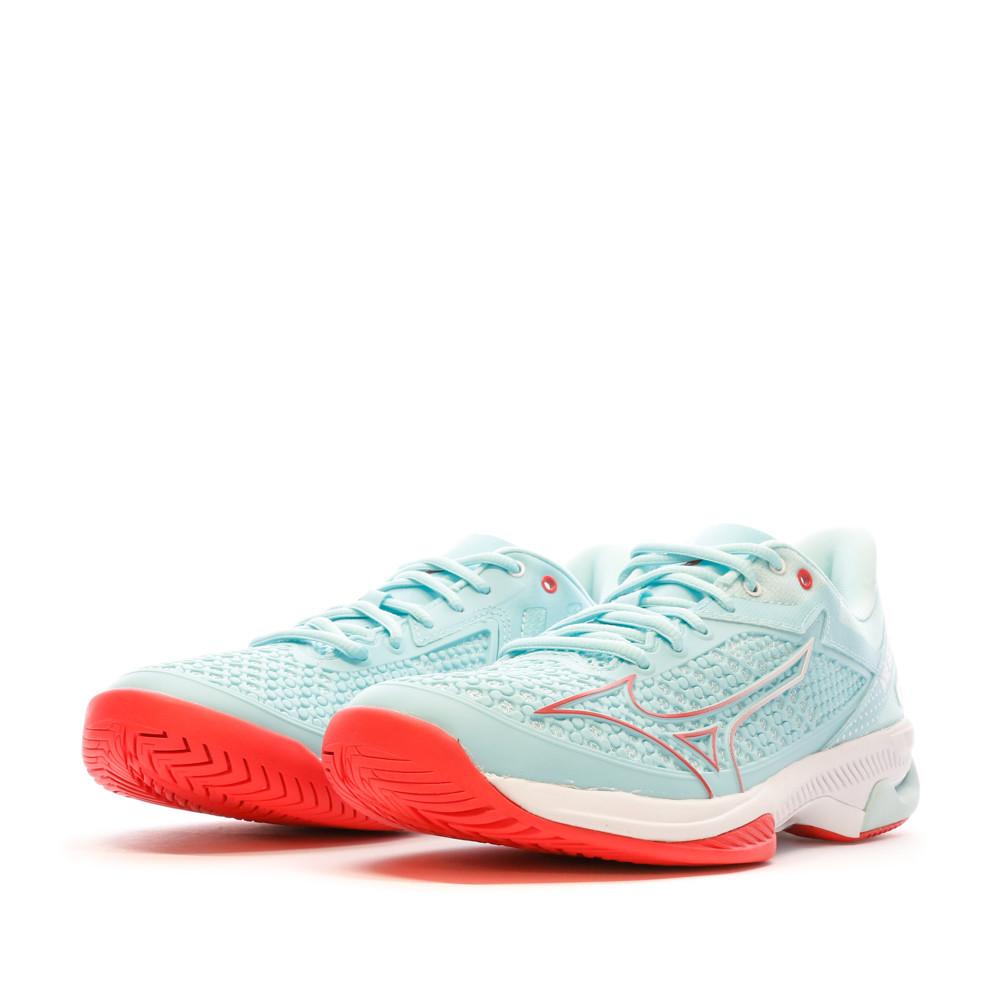Mizuno Chaussures de Tennis Bleu Femme Mizuno Exceed Tour