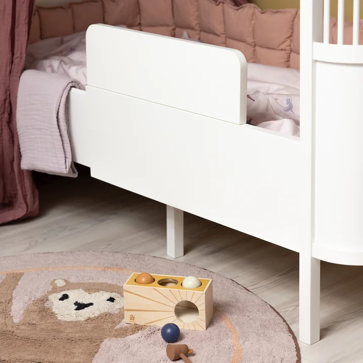 Sebra - Flex Stützbrett / Rausfallschutz für das Sebra Bett Junior & Grow, weiss