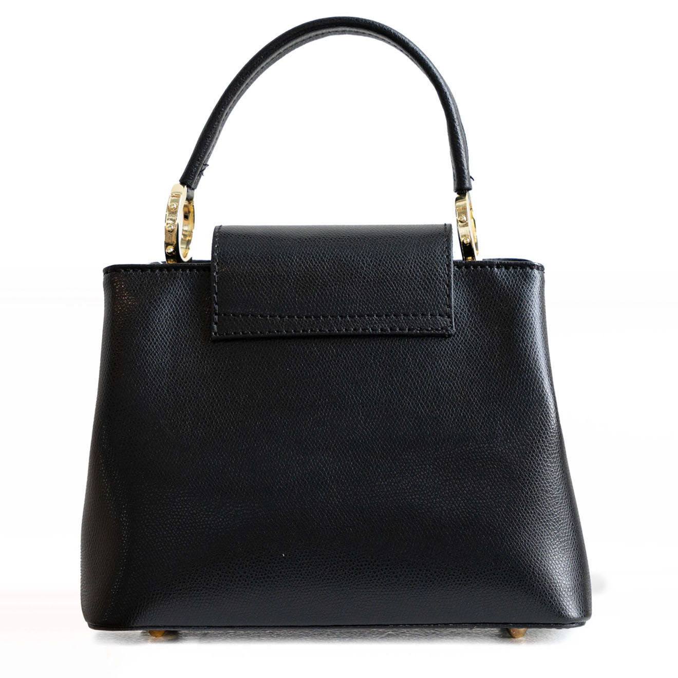 Christian Laurier Sac à main en Cuir Shauna noir - 24,5x29,5x12 cm