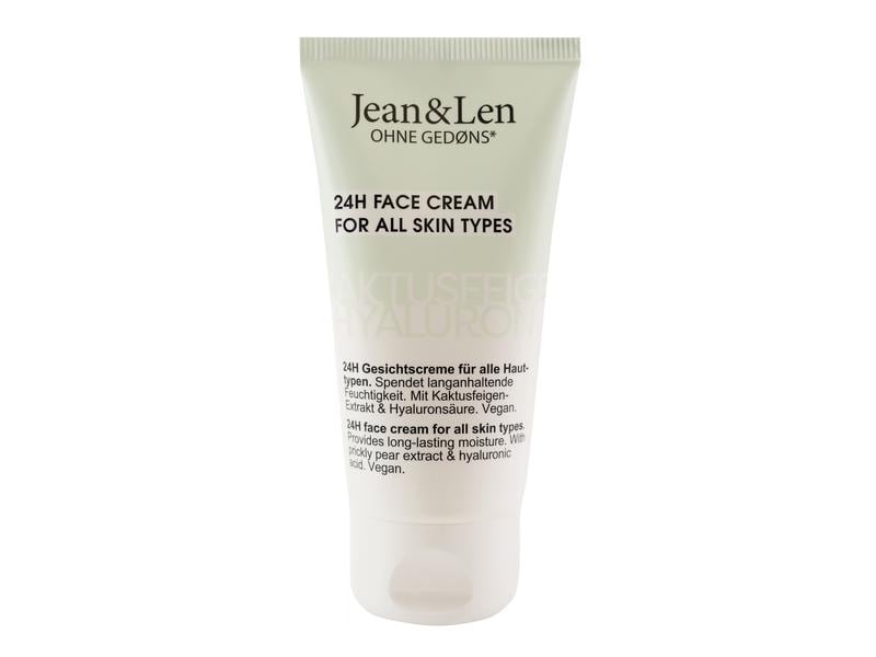 Jean & Len Gesichtscrème Kaktusfeige und Hyaluron 50 ml1 St Natürliche Gesichtspflege spendet langanhaltende Feuchtigkeit