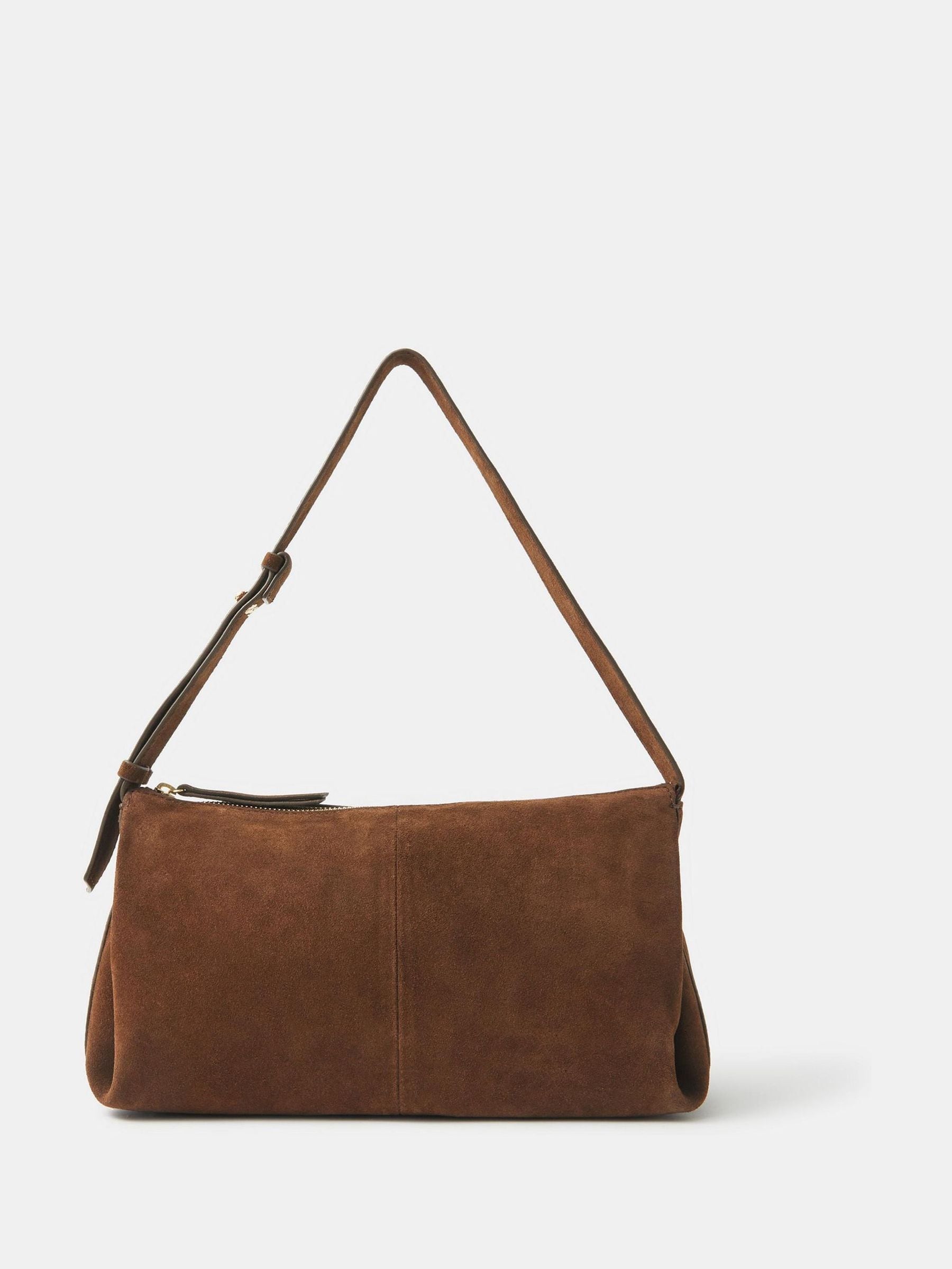 Accessorize Suede Shoulder Bag