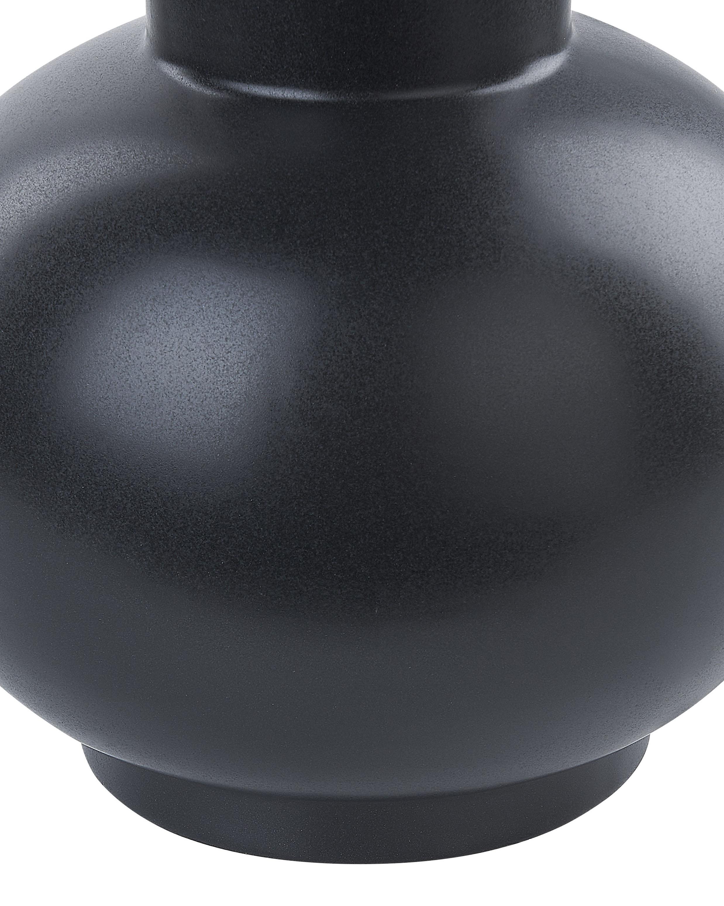 Bloemenvaas PEREA Keramiek 26 cm Zwart