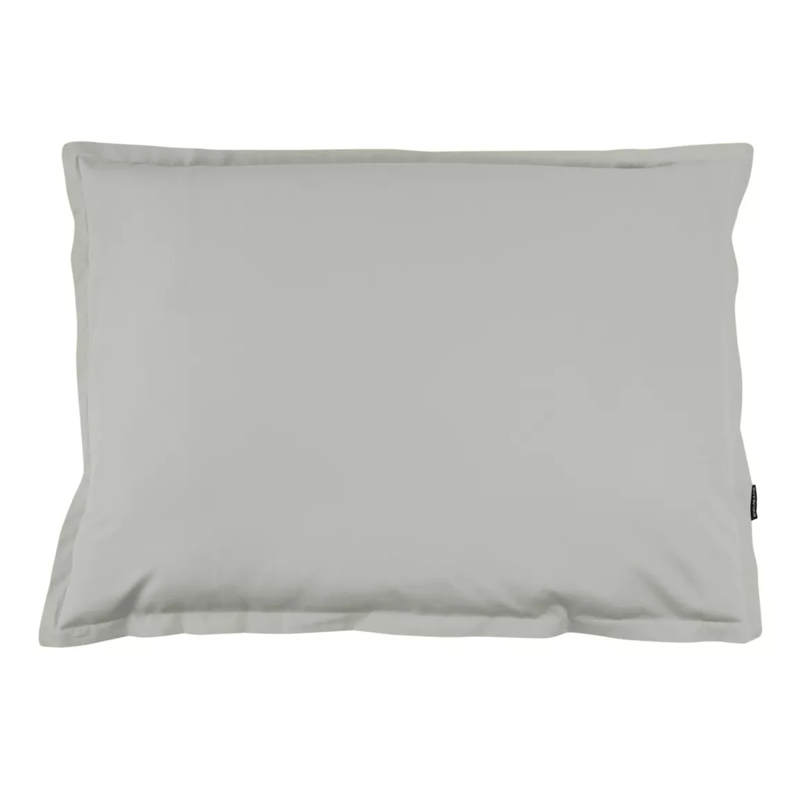 Taie d'oreiller rectangulaire percale de coton (50 x 70 cm) Cali Gris clair