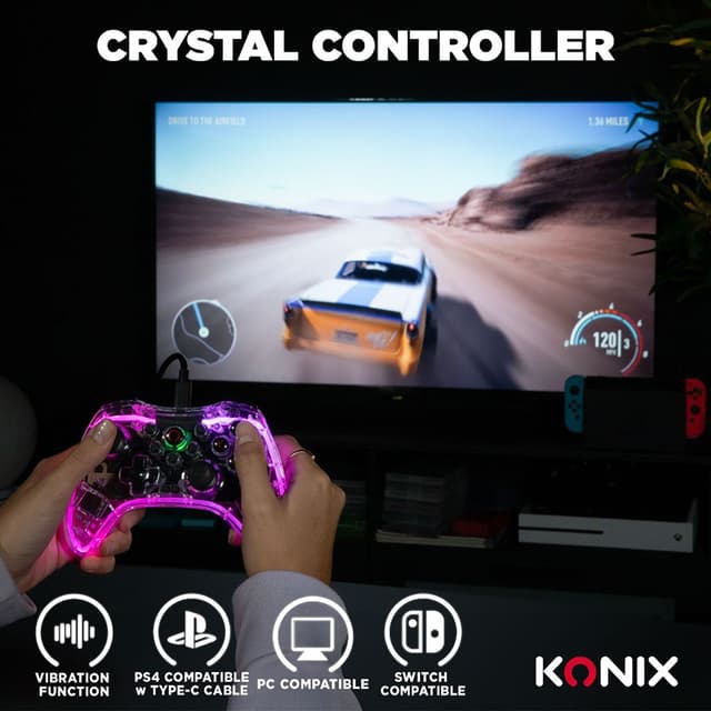 Konix Switch Crystal trådløs controller