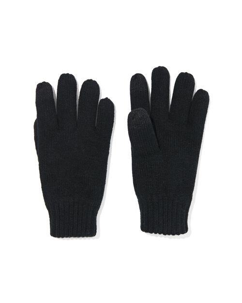 gants homme noir