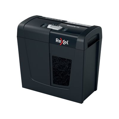 Rexel Secure X6 - destructeur de documents coupe croisée - 6 feuilles - Corbeille 10 litres