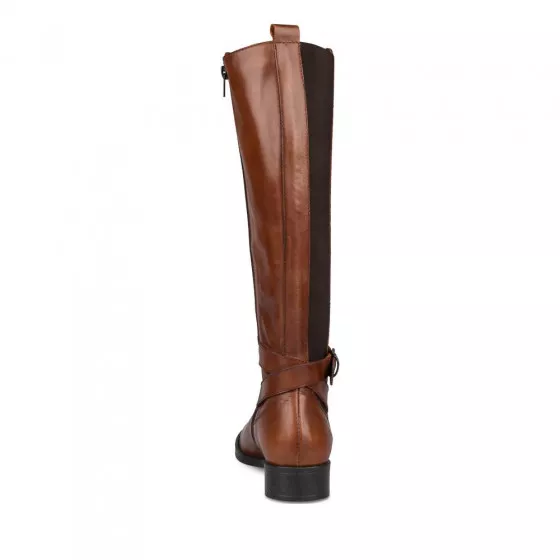 Bottes COGNAC MEGIS ELEGANT