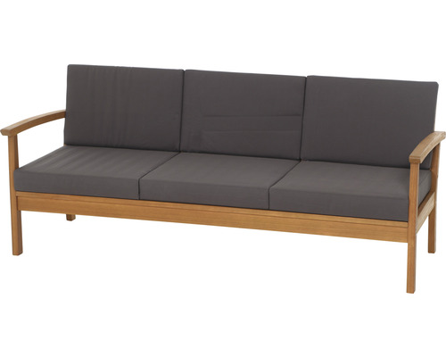 Tavira houten loungeset, 4-delig, grijs