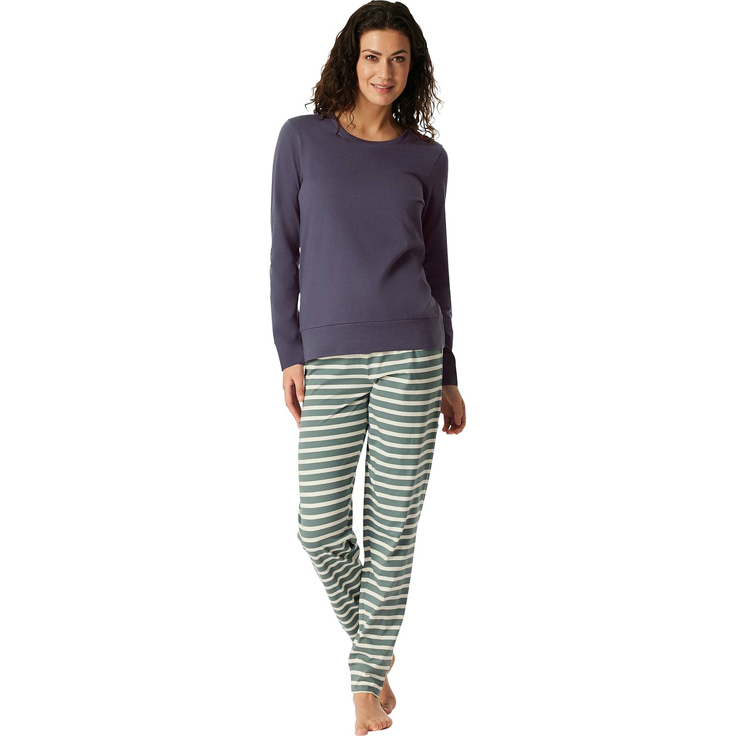 Schiesser Single-Jersey Damen-Schlafanzug