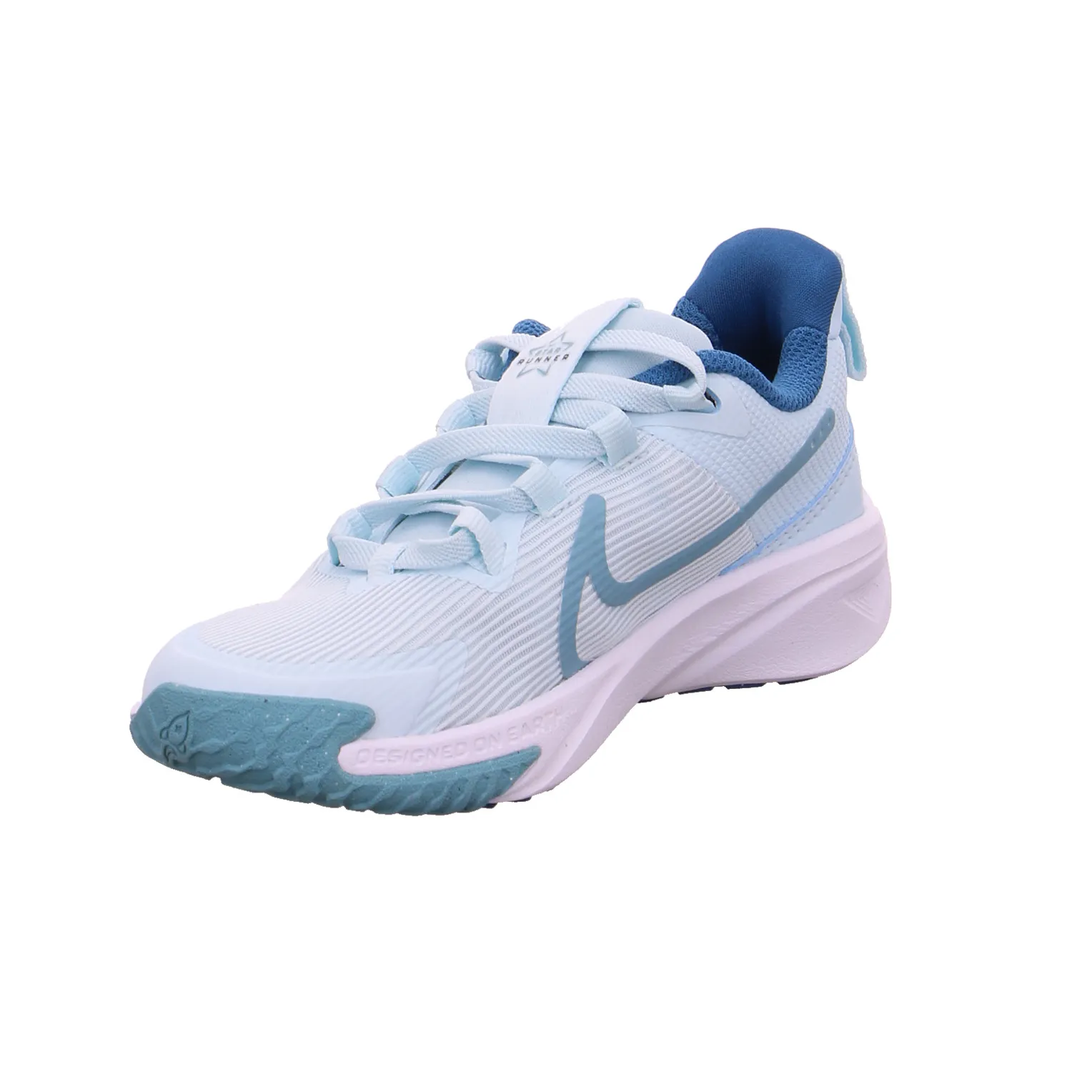 NIKE Kinder Sportschuh Hellblau Synthetik