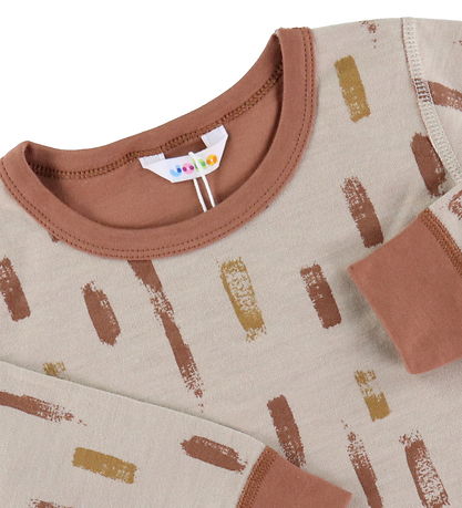 Joha Bluse - Wolle/Baumwolle - Beige