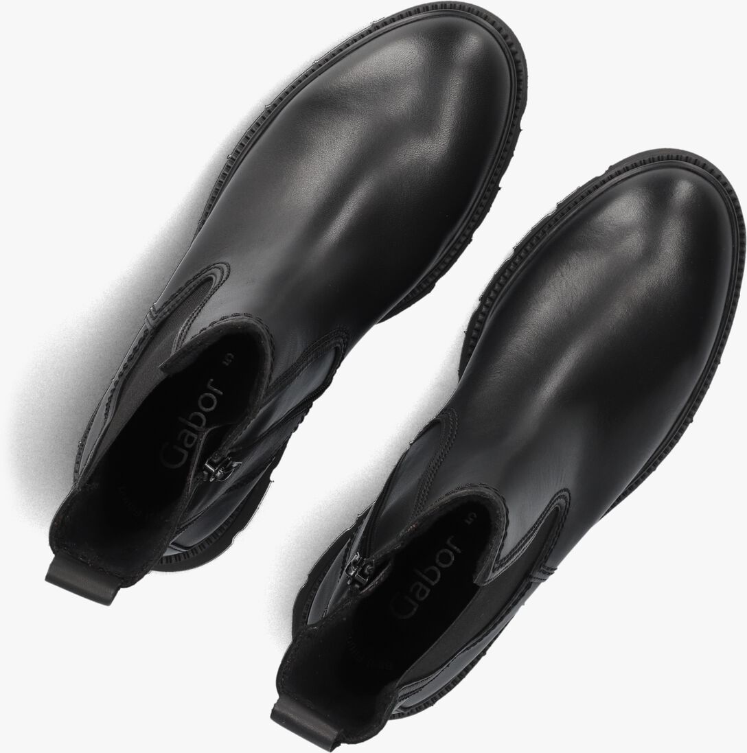 zwarte gabor chelsea boots 850.3