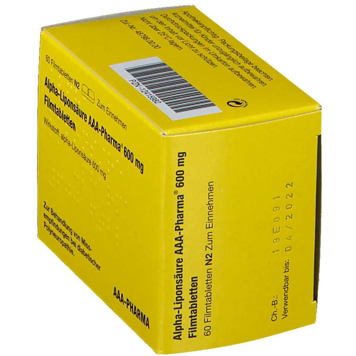 Alpha-Liponsäure AAA-Pharma® 600 mg