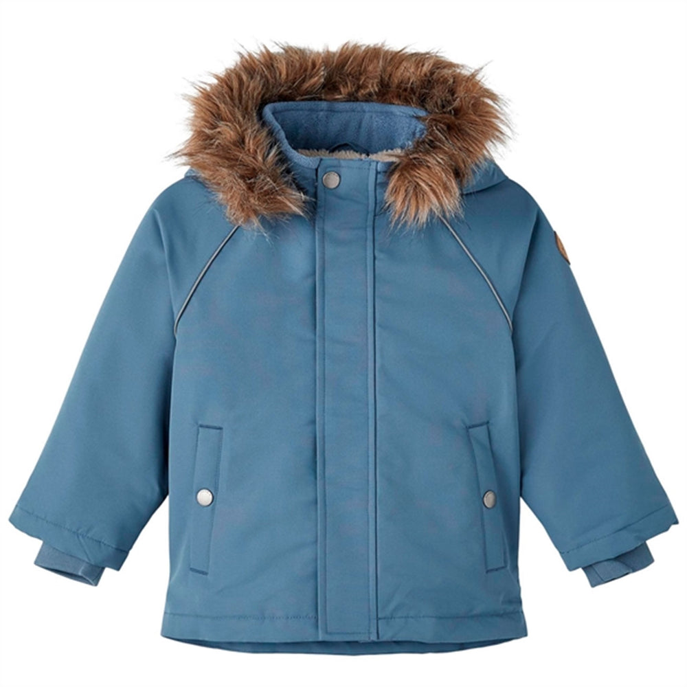 Bering Sea Snow Jakke Solid - Name It → Luksusbaby.dk