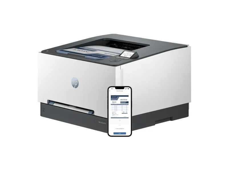 HP Color LaserJet Pro 3202dw - Printer - farve - Duplex - laser - A4/Legal - 600 x 600 dpi - op til 25 spm (mono) / op til 25 spm (farve) - kapacitet: 251 ark - Gigabit LAN, USB 2.0, Wi-Fi(ac)