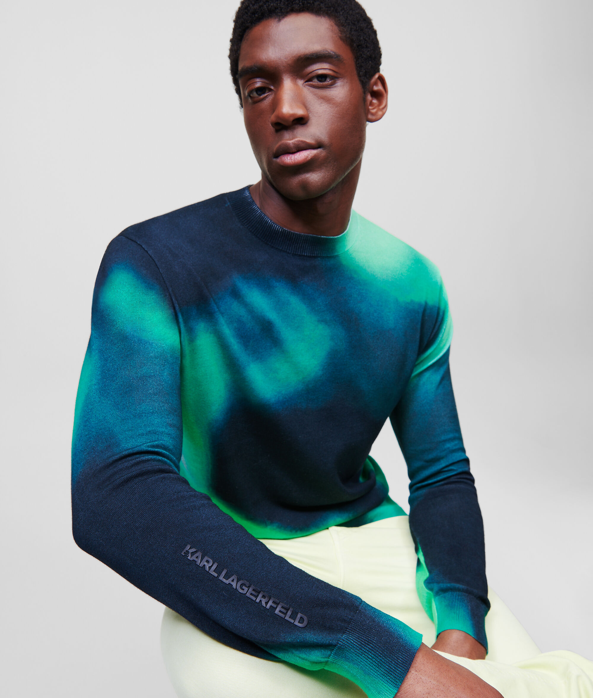 Pull en tricot effet ondulé