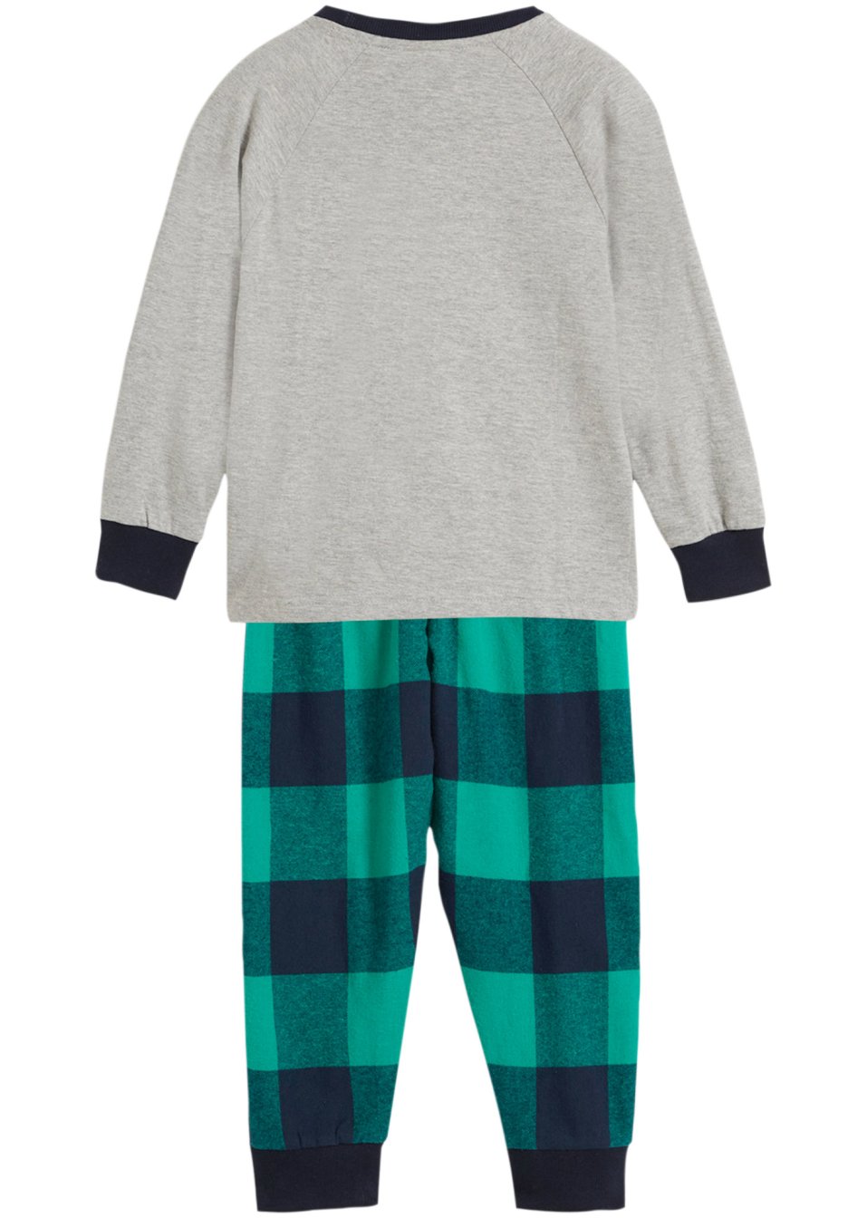 Pyjama enfant avec pantalon en flanelle (Ens. 2 pces.)