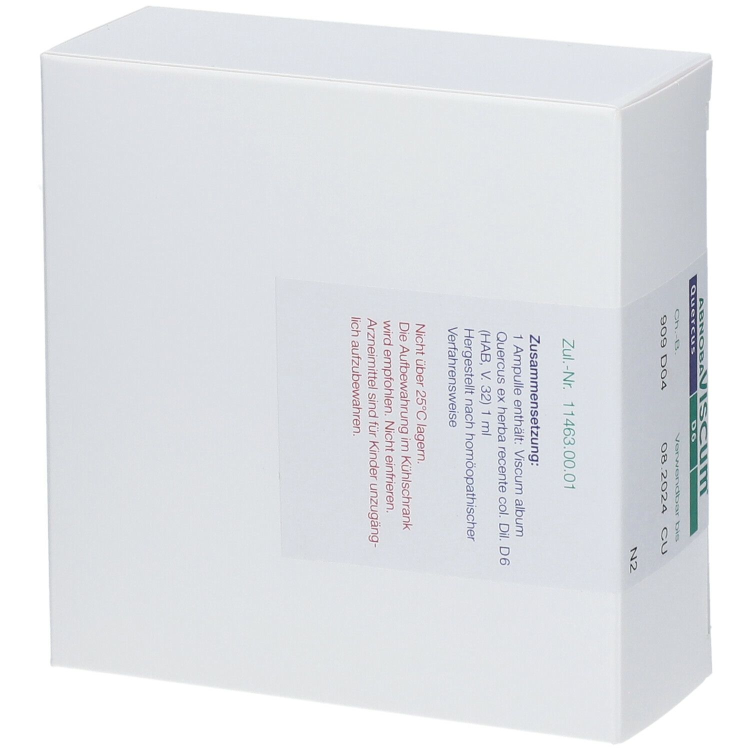 abnobaVISCUM® Quercus D6 Ampullen