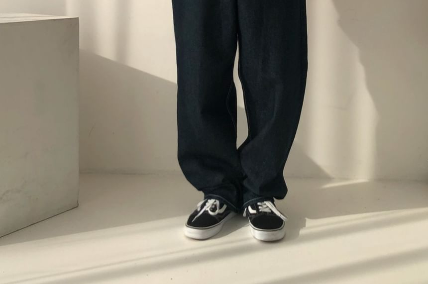 SeoulPop - Sweatshirt met losse pasvorm en letters