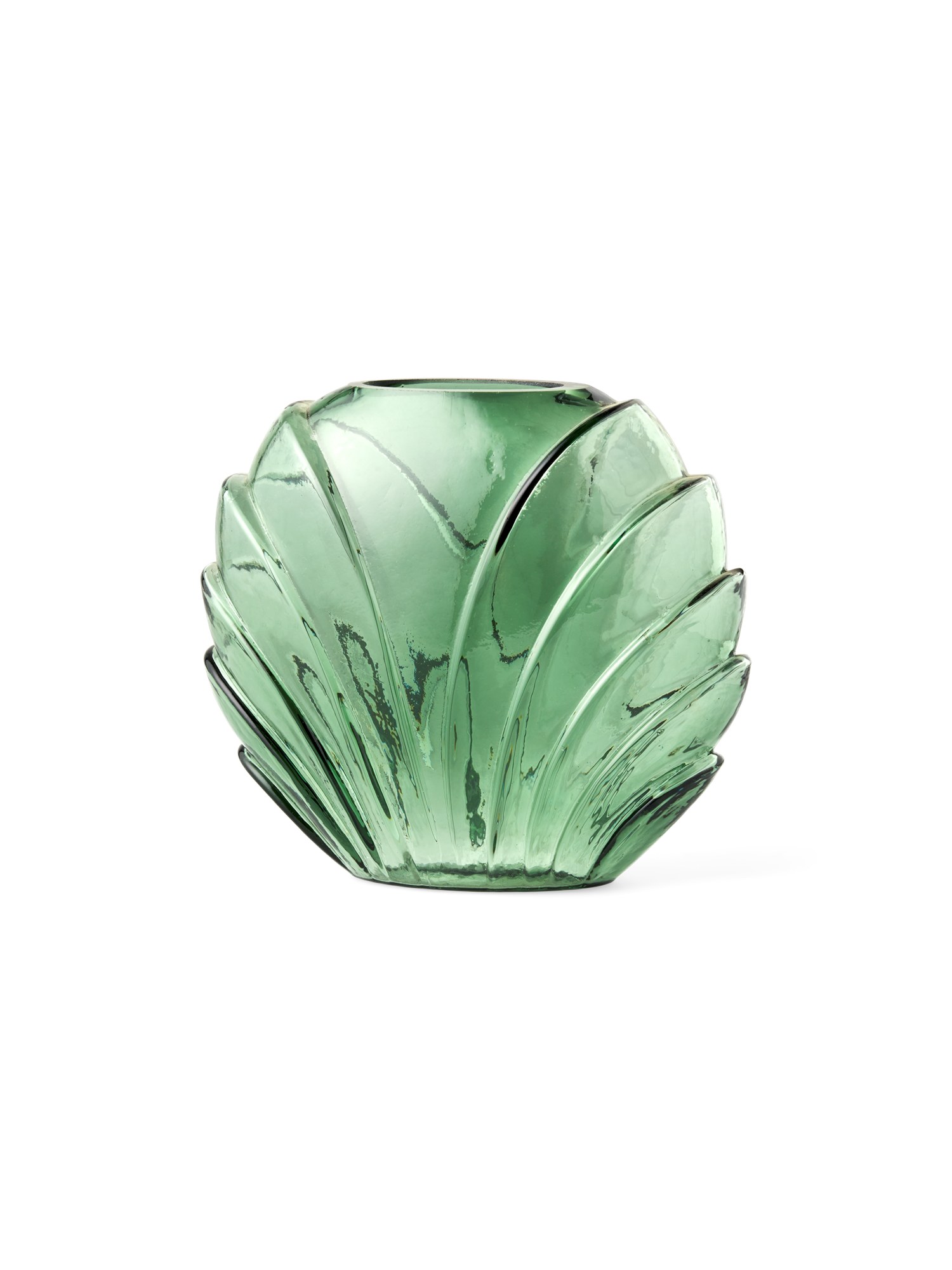 Vase | Glas. 17 x 7,5 x 14,5 cm. | Autumn Maple