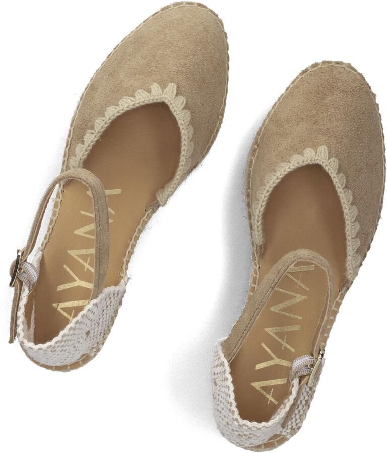 AYANA Espadrilles Dames Omo25yu814 Maat: 42 Materiaal: Suède Kleur: Beige