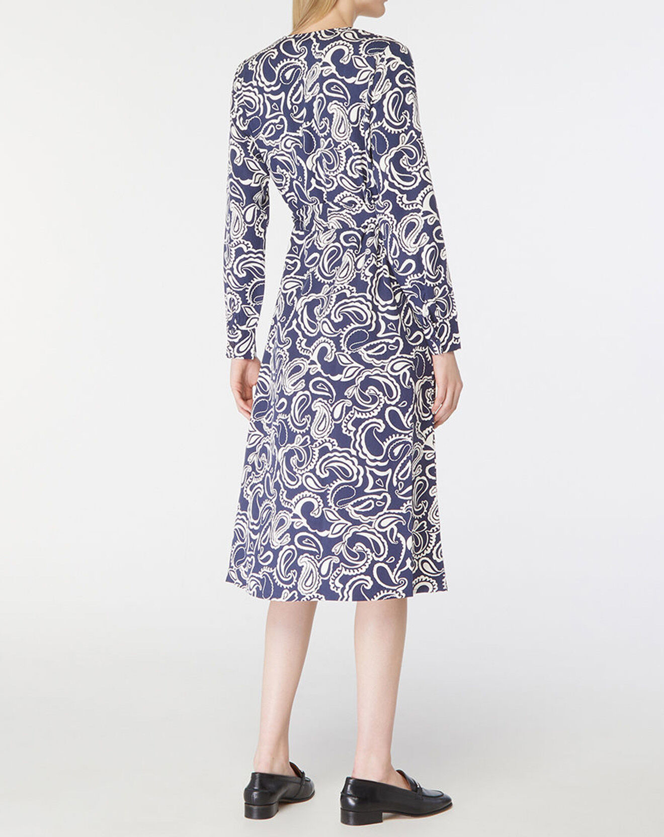 Jodhpur Robe Atoll imprimée bandana bleu marine