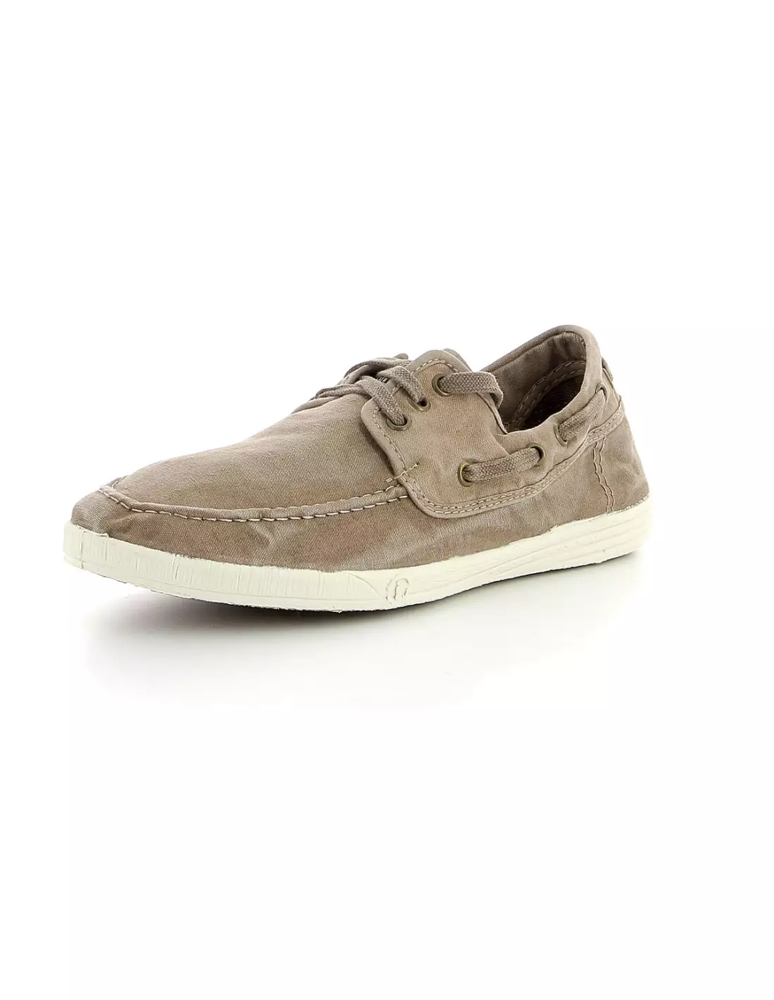 NATURAL WORLD 303E 621 BZIGE ENZ - Bateaux & mocassins Beige