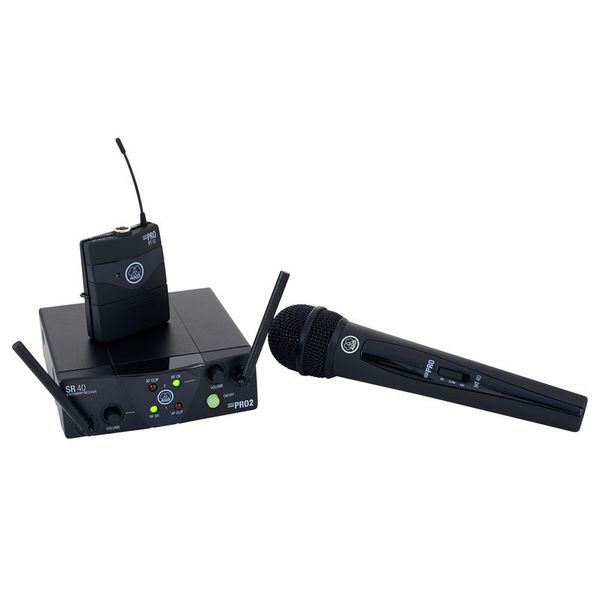 AKG WMS 40 Mini Dual Vocal/Instrument Set