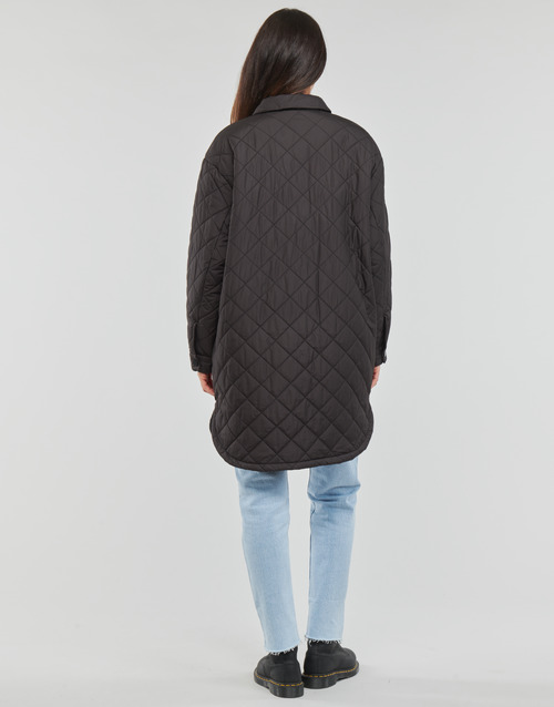 Only - ONLNEWTANZIA LONG QUILT SHACKET CC OTW - Noir