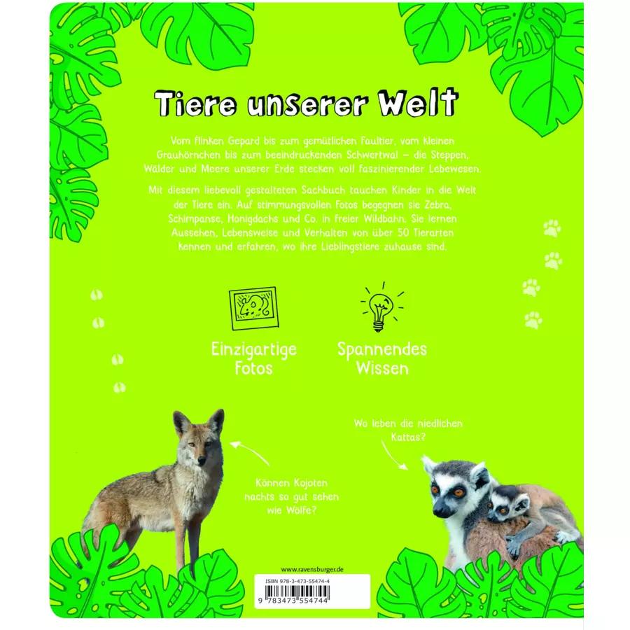 Ravensburger Tiere unserer Welt