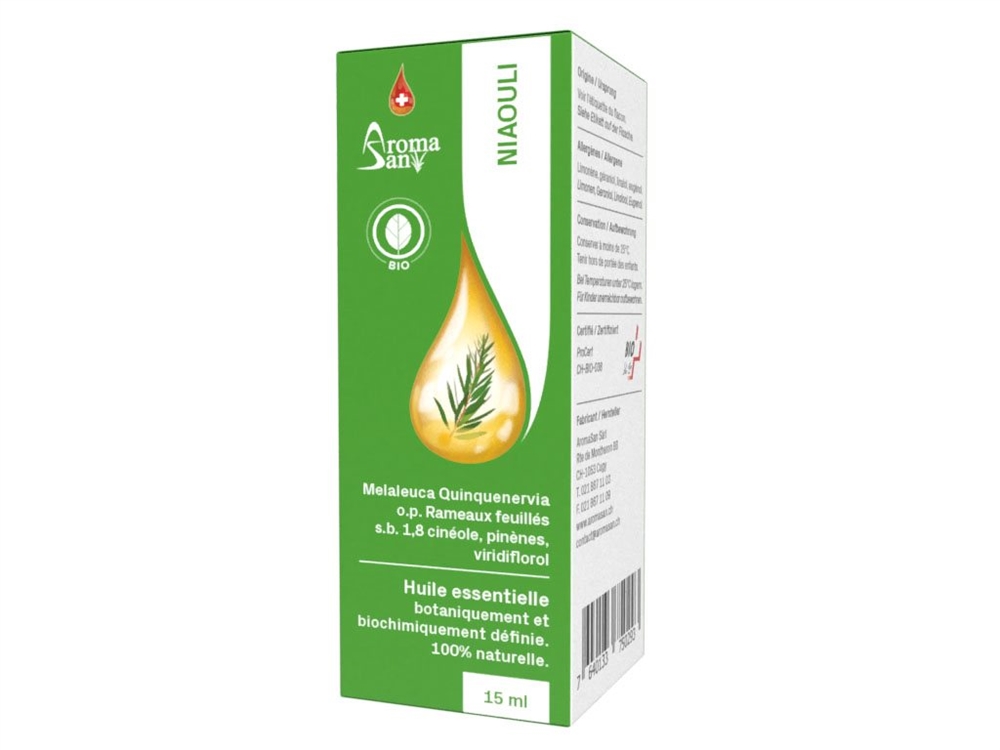 Aromasan Niauli<br>15 ml, Ätherisches Öl, in Schachtel Bio