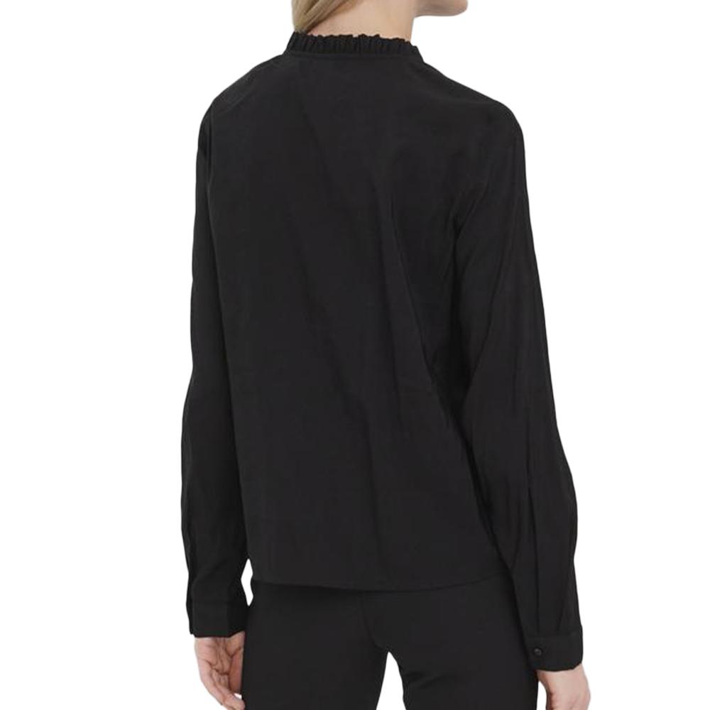 Vero Moda Chemisier Manches Longues Noir Femme Vero Moda Bell