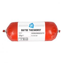 Albert Heijn Fijne Duitse theeworst (voor uw eigen risico, geen restitutie mogelijk)