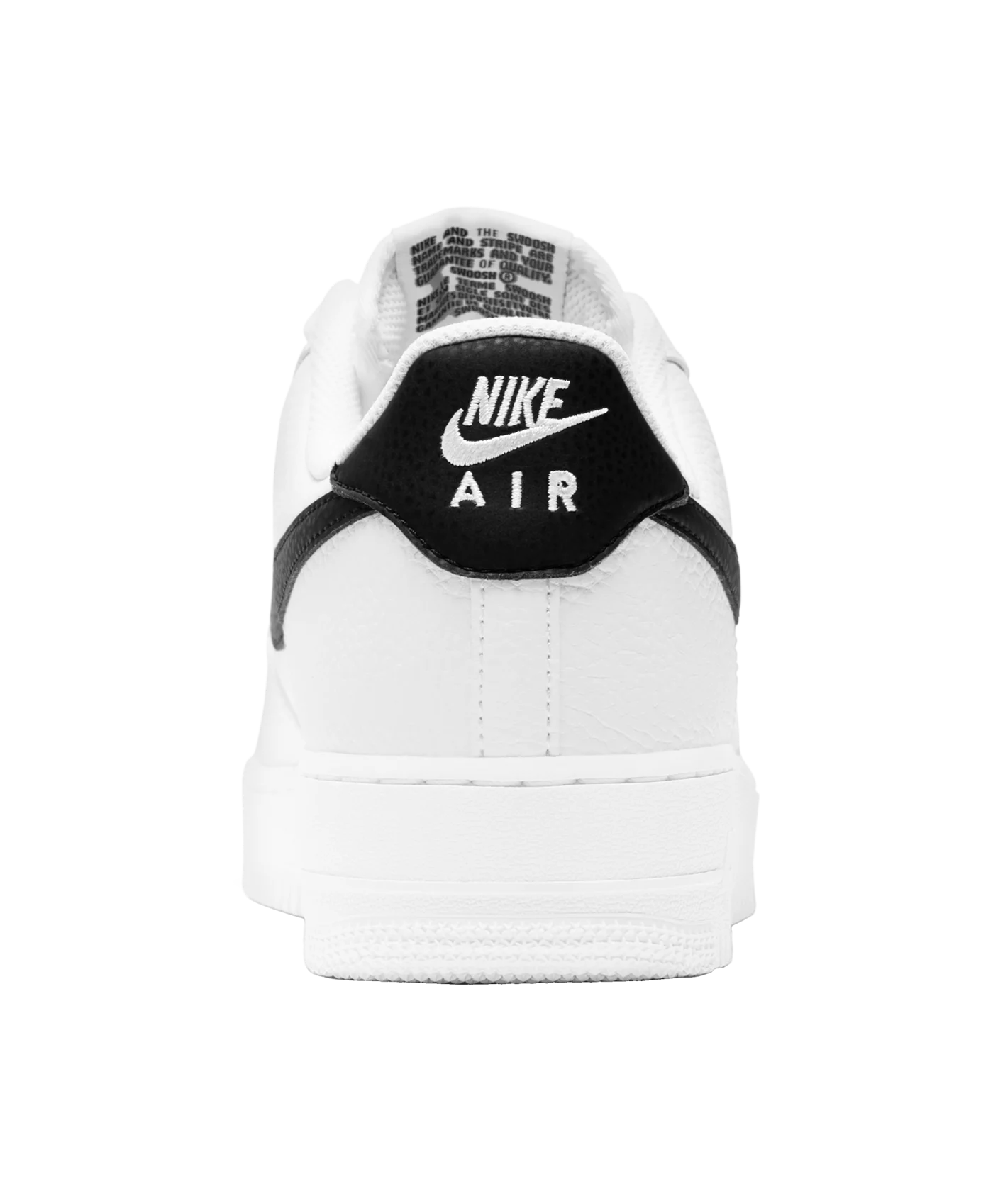 Nike Air Force 1 '07 Schwarz Weiss Schwarz F100